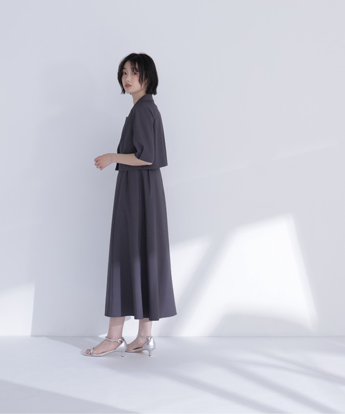ワンピース ショートジャケット＆ワンピースの画像
