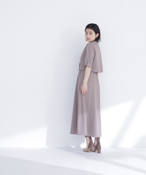 ワンピース ショートジャケット＆ワンピースの画像