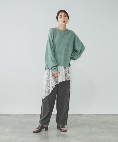 ジーンズ デニム デニムパンツ GOODデニムバレルCOOL/627009 レディースの画像