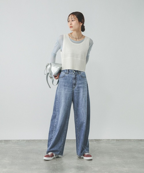 ジーンズ デニム デニムパンツ GOODデニムバレルCOOL/627009 レディースの画像