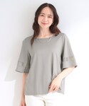 tシャツ 半袖 「洗濯機後しわになりにくい/ひ...の詳細画像5