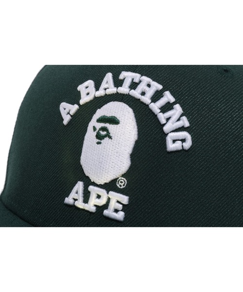 「A BATHING APE」 鳥打ち帽「NEW ERA二人三脚」 X-LARGE 米国海軍 メンズ