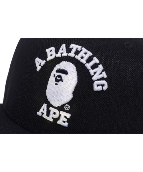 「A BATHING APE」 鳥打ち帽「NEW ERA二人三脚」 X-LARGE 米国海軍 メンズ