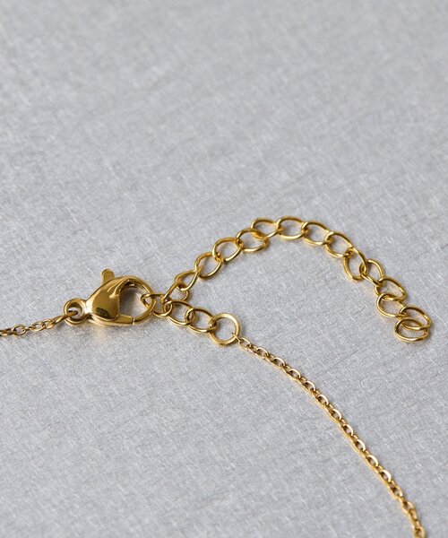 ネックレス 「金属アレルギー対応/ステンレス」平丸トップネックレス レディースの画像