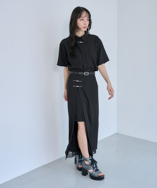 【本日限りお値下げ】HARE カナグスリットナロースカート HARE（ハレ） ロング スカート カナグスリットナロースカート(HARE