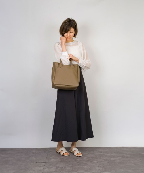 「MARCO BIANCHINI」 2WAYバッグ FREE チャコールグレー レディース_画像8