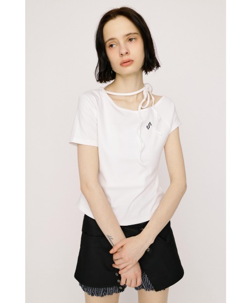 SLY（スライ） tシャツ ONE SHOULDER S. TOPS ワンショルダーエス