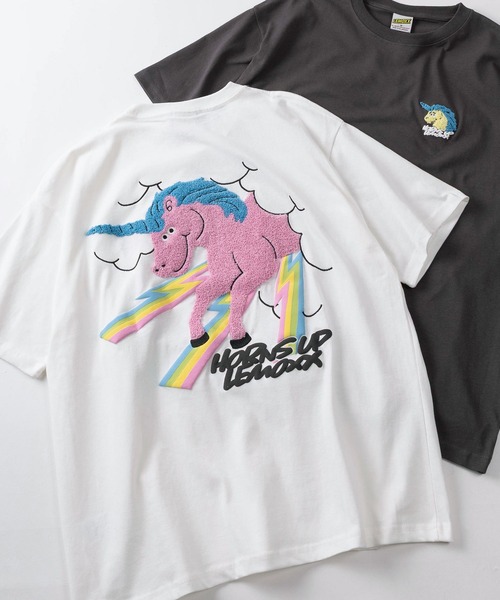 アロハシャツ tシャツ 「83」「LEMOXX/レモックス」ユニコーン