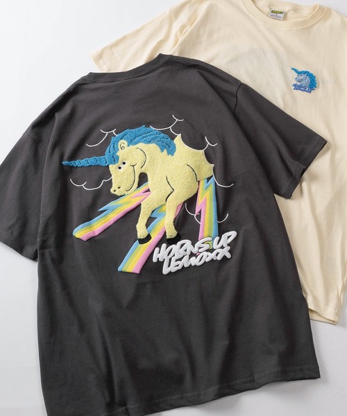 アロハシャツ tシャツ 「83」「LEMOXX/レモックス」ユニコーン