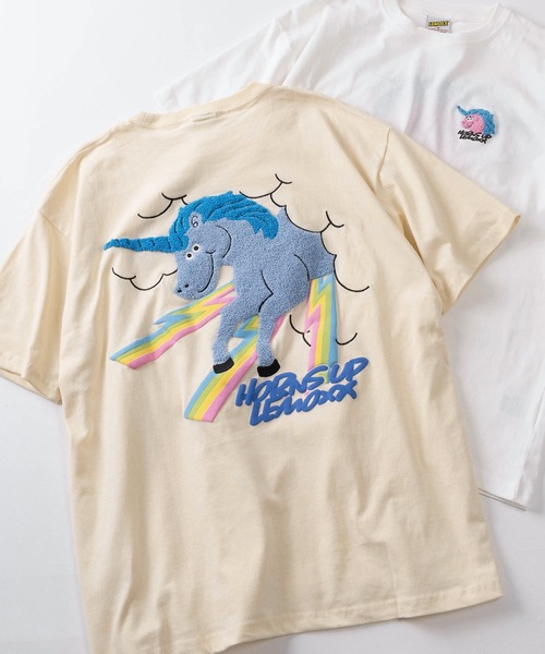 アロハシャツ tシャツ 「83」「LEMOXX/レモックス」ユニコーン