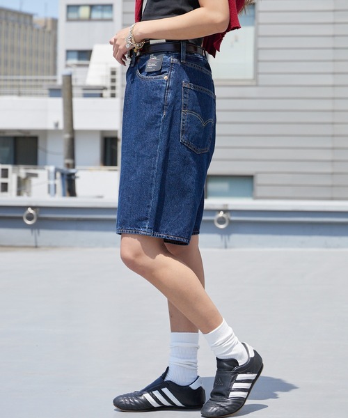 Levi's（リーバイス） ワイドパンツ ハーフパンツ ジーンズ 短パン 478