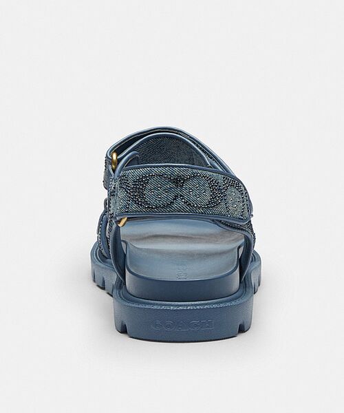 COACH（コーチ） サンダル ブリン サンダル・クリスタル シグネチャー