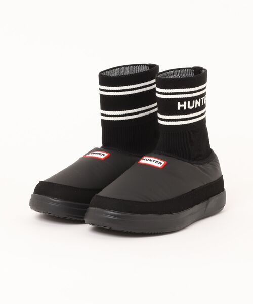 HUNTER（ハンター） スリッポン IN OUT KNITTED SOCK SLIPPER（イン