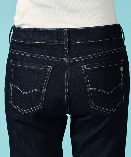 「C17」 クロップドパンツ MEDIUM グレー レディース_画像3