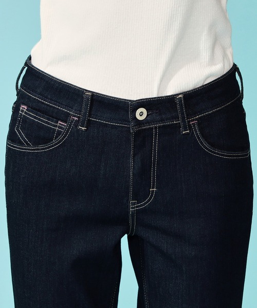 「C17」 クロップドパンツ MEDIUM グレー レディース_画像9