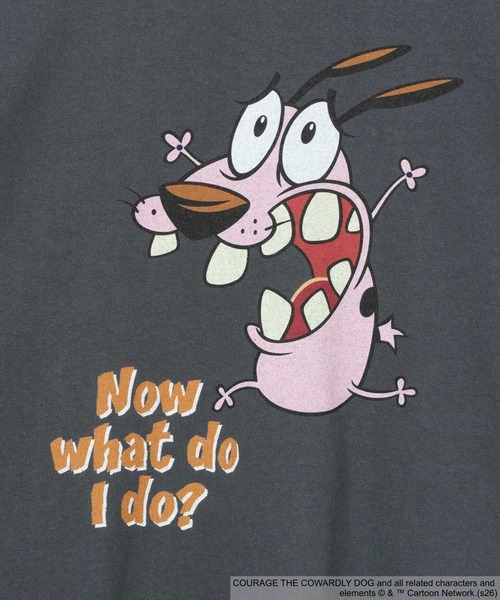 niko and…（ニコアンド） tシャツ 「Courage the Cowardly Dog