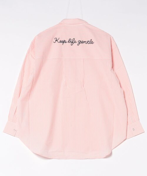 「GEORGE'S」 長袖シャツ FREE ブルー レディース_画像4