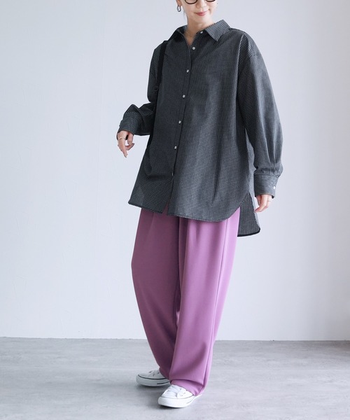 「reca」 スラックス M ブラック レディース_画像5