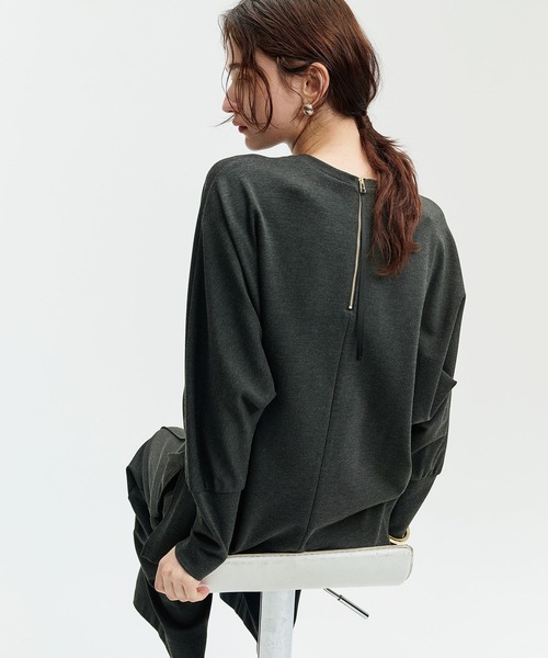 N.O.R.C tシャツ バックジップトップス レディース : ZOZOTOWN Yahoo