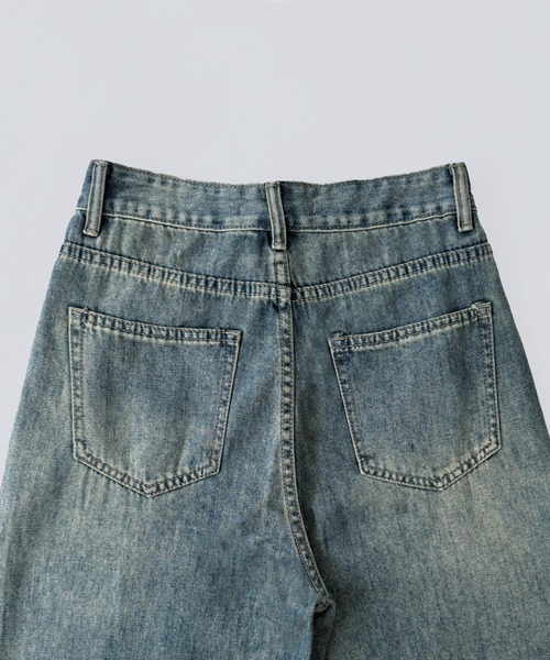 「on:nue」 デニムパンツ MEDIUM ブルー レディース_画像2