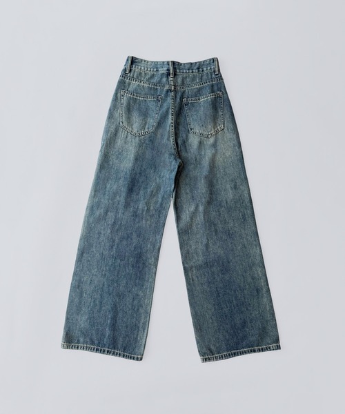 「on:nue」 デニムパンツ MEDIUM ブルー レディース_画像3