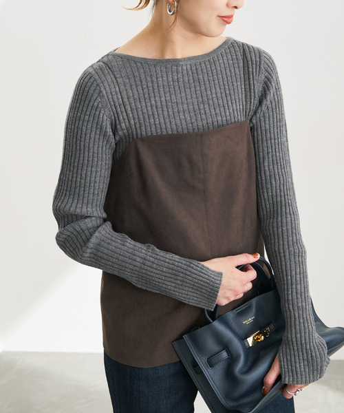 ニット セーター リブニットプルオーバー レディース | Spick＆Span