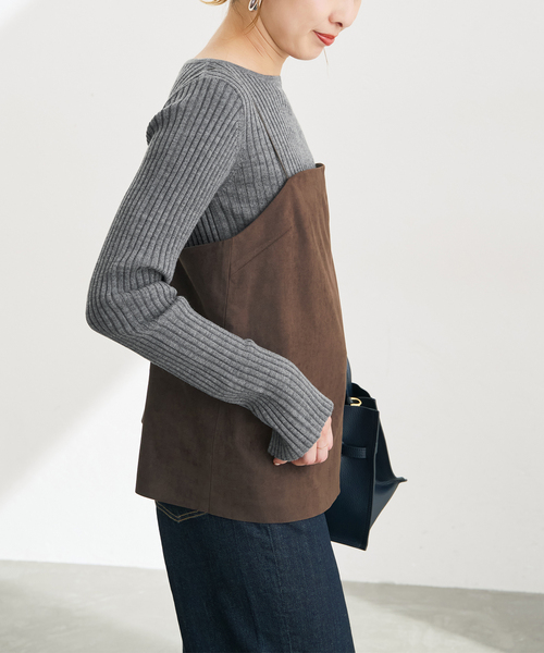 ニット セーター リブニットプルオーバー レディース | Spick＆Span | 09