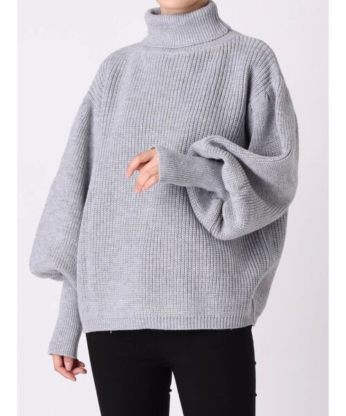 EMODA - 今季エモダ♡タックボリュームスリーブニット新品未使用タグ付き EMODA ニット タックボリュームスリーブニット : ZOZOTOWN Yahoo