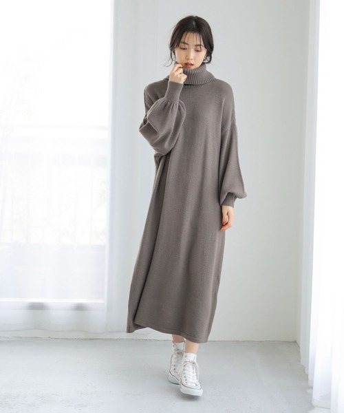 ワンピース タートルネックニットワンピース Zozotown Paypayモール店 通販 Paypayモール