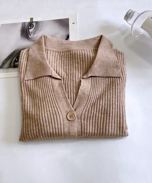 【なっち様】メゾンドドルチェ　メローニット 中古・古着通販】maison de dolce (メゾンドドルチェ) クロシェニット