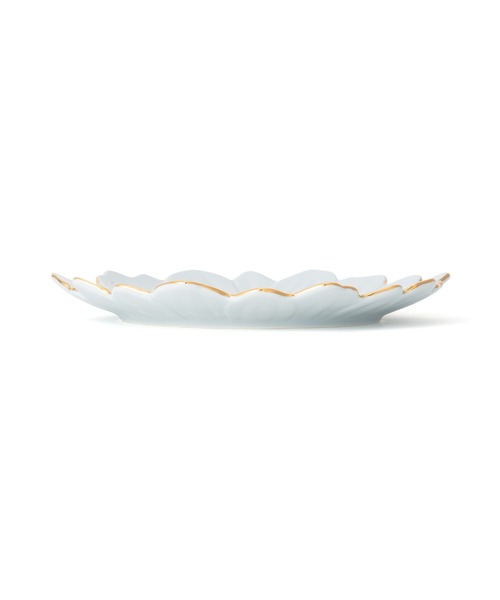 Francfranc（フランフラン） 食器 フラワーモチーフ プレート M ブルー
