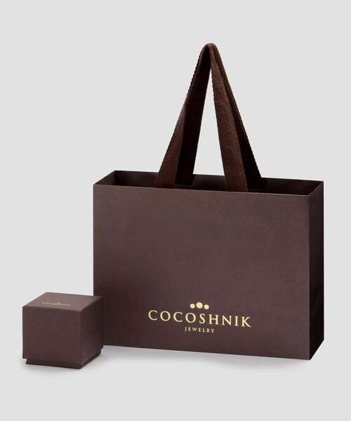 COCOSHNIK 指輪 リング K18極光面取り レディース : ZOZOTOWN