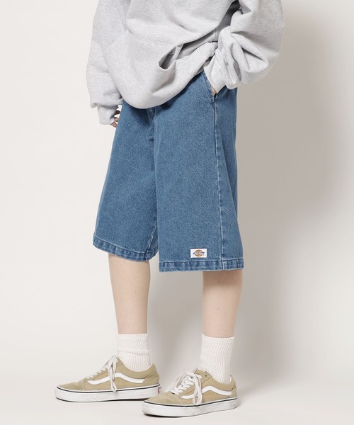 Dickies 【ディッキーズ】 仲里依紗　着用 デニム・ハーフパンツ☆ Dickies 【ディッキーズ】 仲里依紗 着用 デニム・ハーフパンツ☆