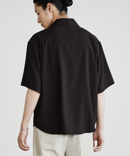 WYM LIDNM シャツ 半袖 WASHER H/S SKIPPER SHIRT メンズ レディース