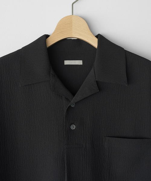 WYM LIDNM シャツ 半袖 WASHER H/S SKIPPER SHIRT メンズ レディース