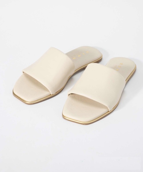 REMME サンダル LEATHER FLAT SANDAL レメ レザー フラット
