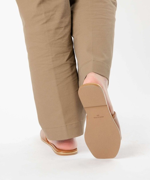 REMME サンダル LEATHER FLAT SANDAL レメ レザー フラット