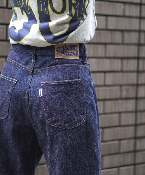 ブルックリンオーバーオール ハイウエスト デニム BROOKLYN OVERALL ジーンズ デニム デニムパンツ ハイウエスト