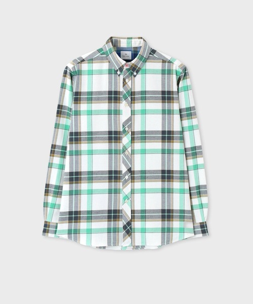 PS Paul Smith シャツ オリジナルチェック ボタンダウンシャツ