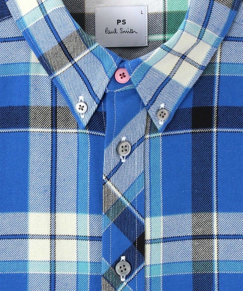 PS Paul Smith シャツ オリジナルチェック ボタンダウンシャツ