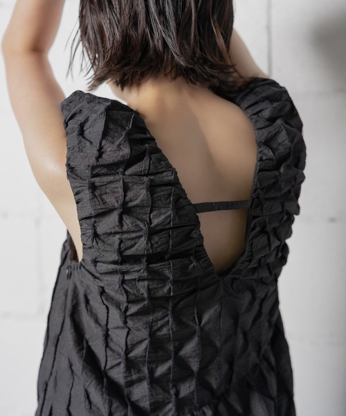 ANOGH ワンピース EMBROIDERED JACQUARD TIERED DRESS : ZOZOTOWN  