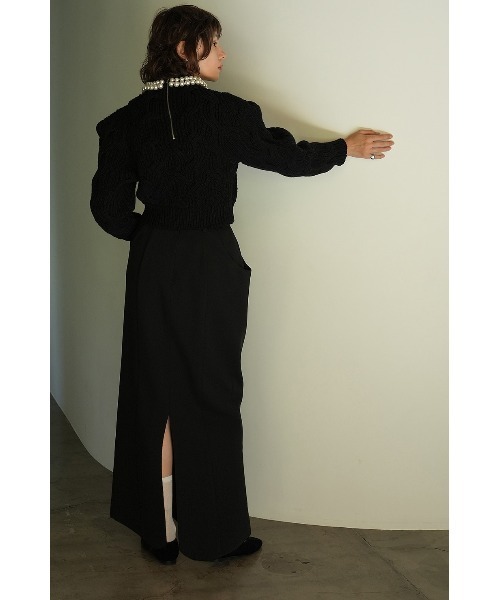 スカート CLANE/クラネ/ASYMMETRY DRAPE SKIRT