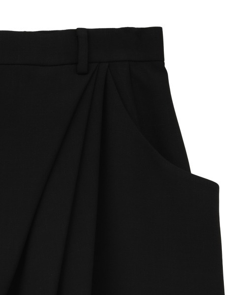 スカート CLANE ASYMMETRY LIGHT PLEATS SKIRT CLANE スカート CLANE/クラネ/ASYMMETRY DRAPE SKIRT : ZOZOTOWN