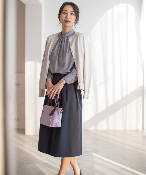 J.PRESS（J.プレス） カーディガン 「洗える」BASIC HT-COTTON クルー