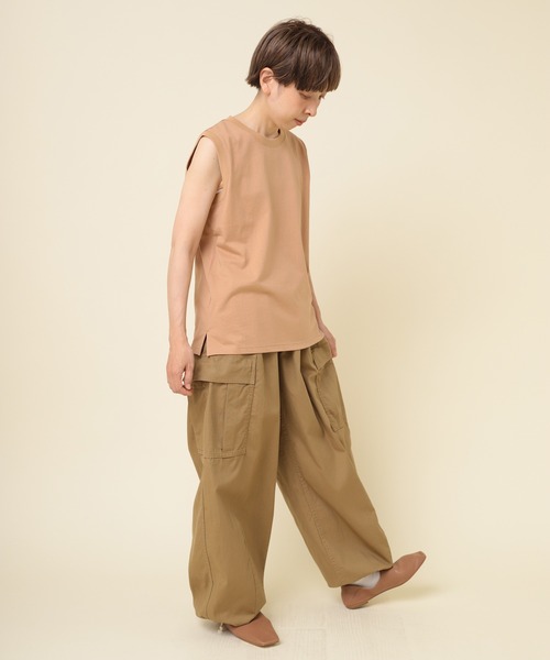 パンツ n0317 AZUL BY MOUSSY | ドロストリングパラシュートパンツ (パンツ