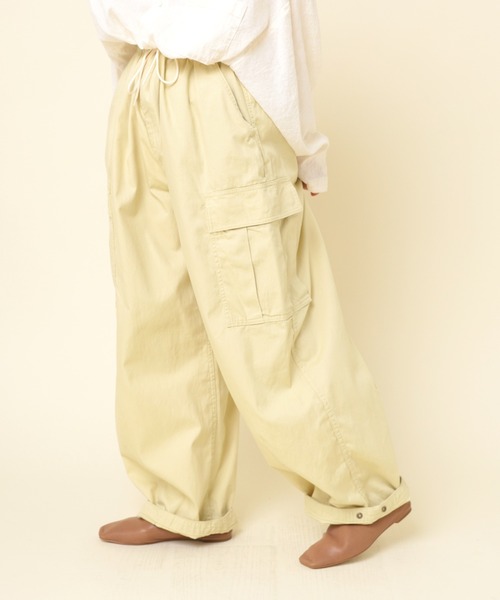 RNA-N パンツ R4177 オックスパラシュートパンツ レディース
