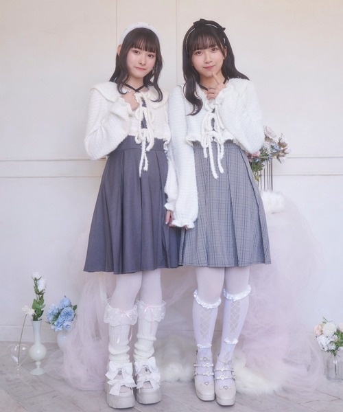 Honey Cinnamon（ハニーシナモン） セットアップ リボン付きスクエア