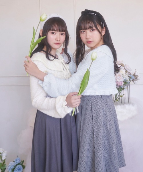 Honey Cinnamon（ハニーシナモン） セットアップ リボン付きスクエア