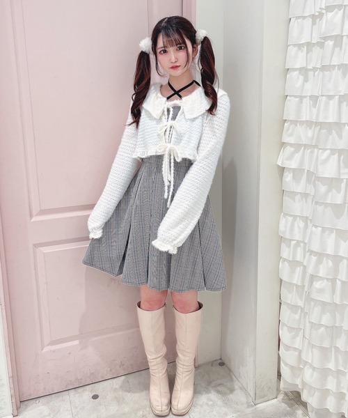 Honey Cinnamon（ハニーシナモン） セットアップ リボン付きスクエア