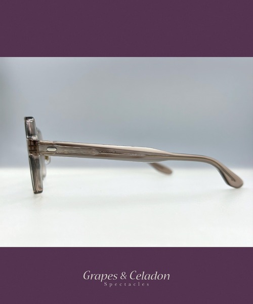 Grapes ＆ Celadon 伊達メガネ メガネ 眼鏡 Grapes＆Celadon 